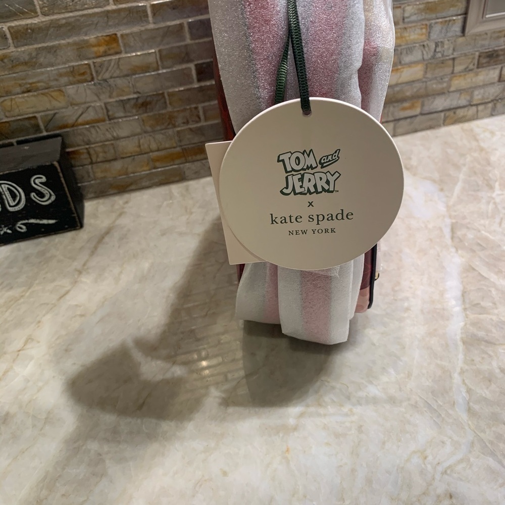Kate Spade ♠️ Tom & Jerry Convertible Mini Backpack - Picture 7 of 8